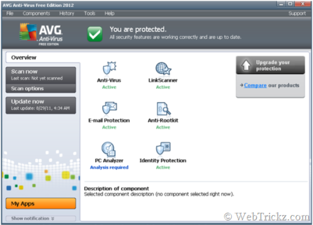 avg computer virus free 2012 download completo