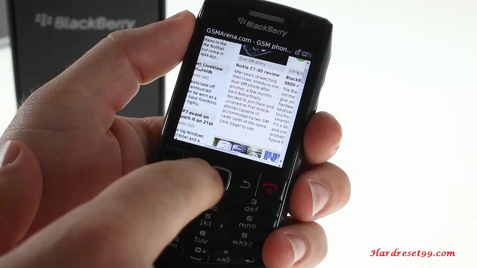 Blackberry Gem 9105 Problembehandlung