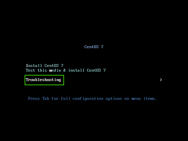 centos recovery disk