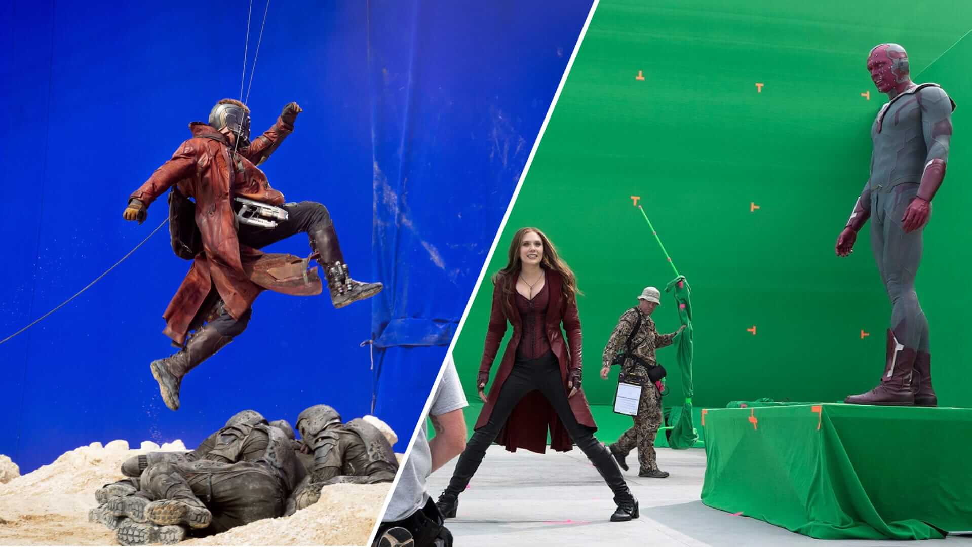 difference between blue screen and green screen