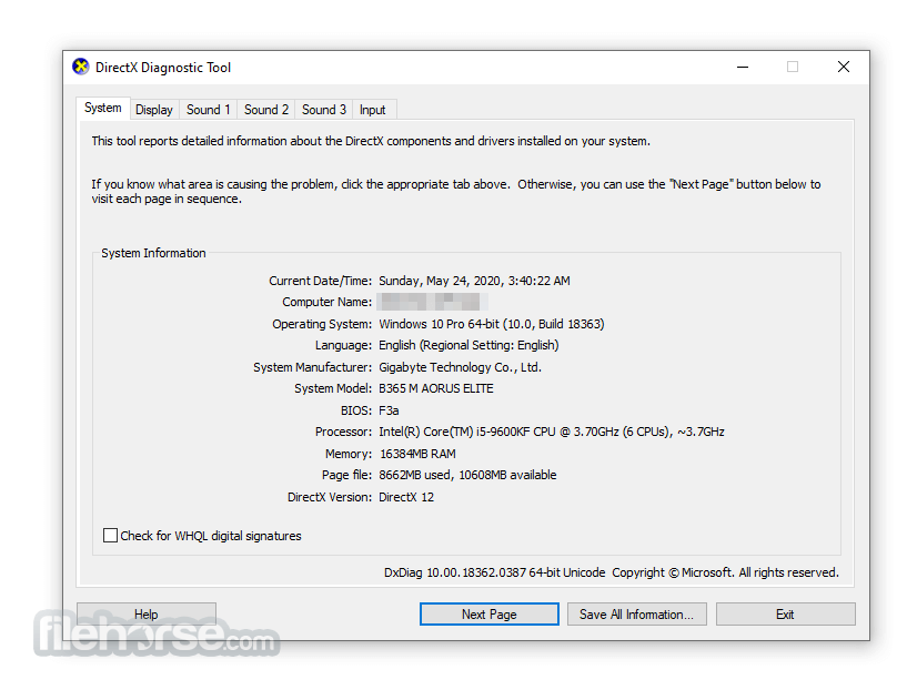 directx windows molto più download completo