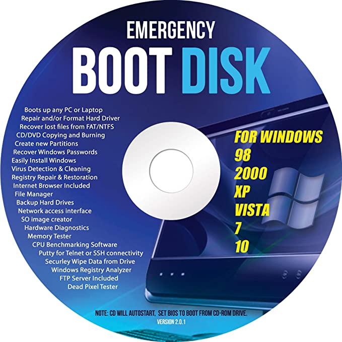 emergency repair boot disk