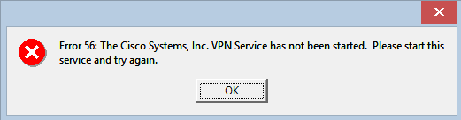 error 56 virtual private network windows xp