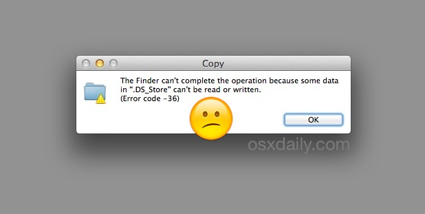 finder error Programming 36 network