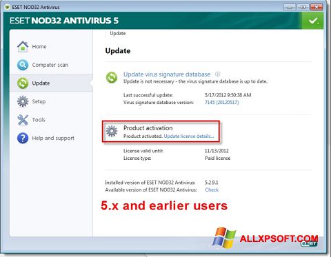 Nod32 2012 Antivirus kostenlos herunterladen