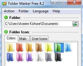 how to change folder color in windows xp