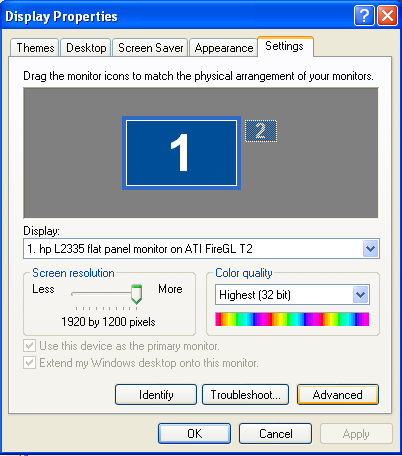 como atualizar a placa gráfica de um indivíduo no Windows XP