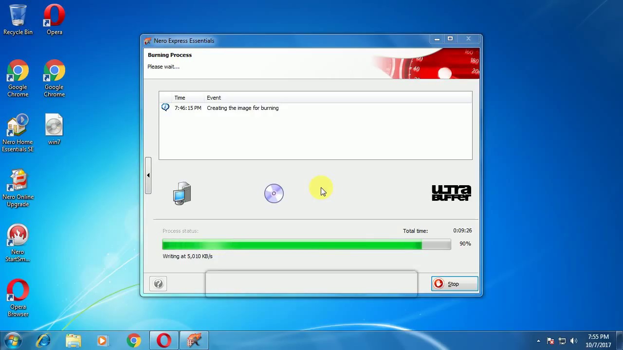 how to write dvd in windows a number with nero
