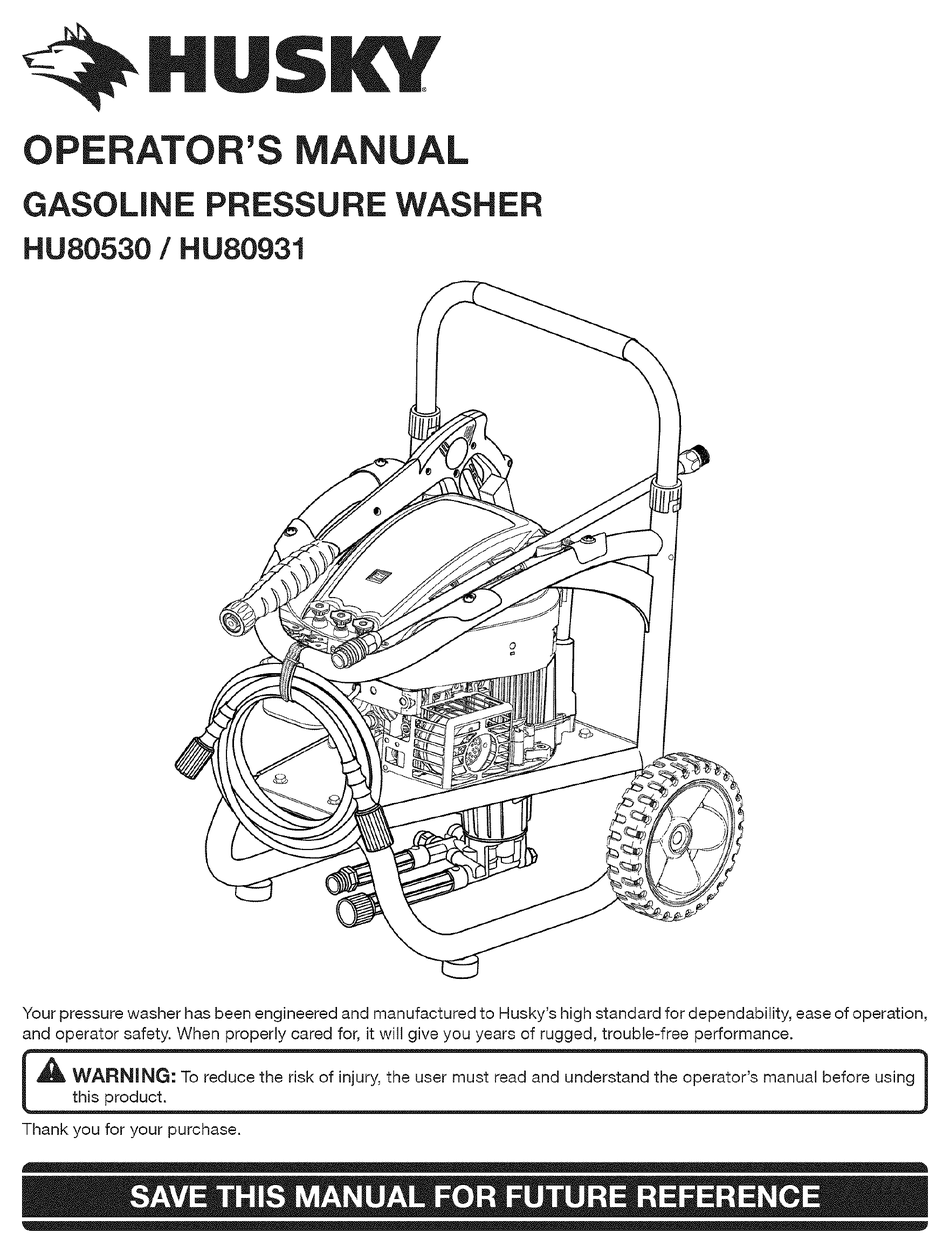 Solución de problemas de la lavadora de platos a presión Husky de 2200 psi