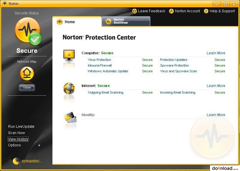 norton antivirus 2008 free downloads