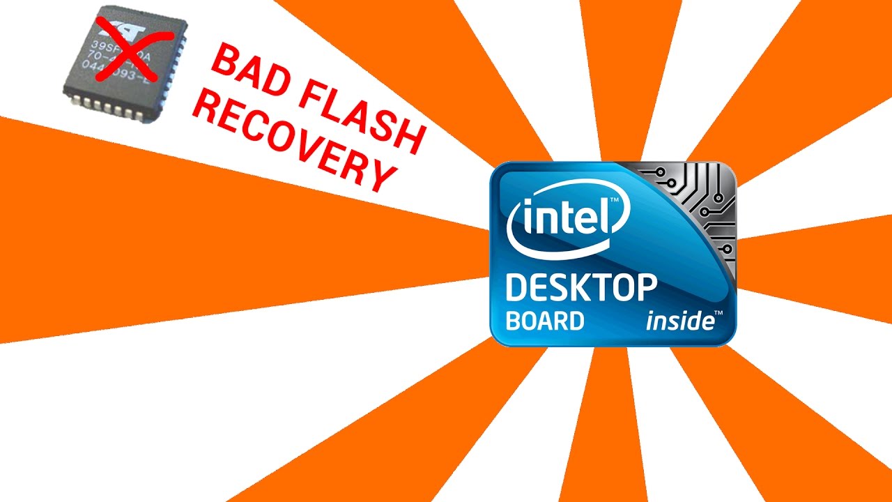 cómo reparar una BIOS flash defectuosa