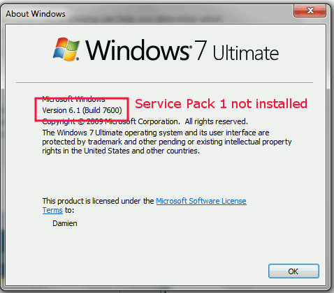 service pack unique windows 7 mejoras