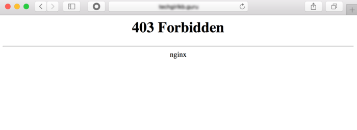 ssl 403 forbidden error