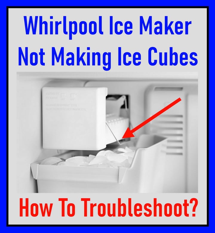 felsökning av tillbehör till whirlpool kylskåp för ismaskin