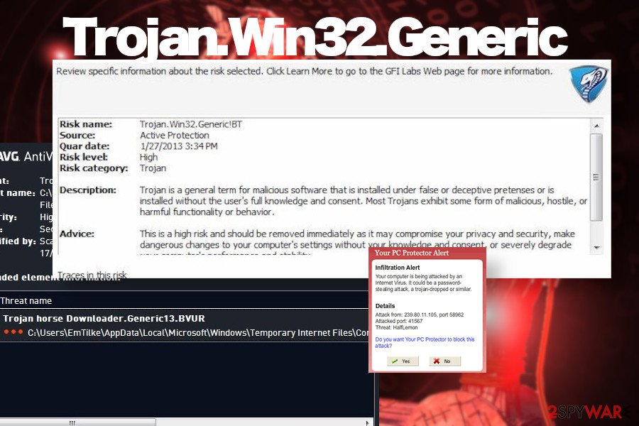 win32 so a trojan virus - how to remove