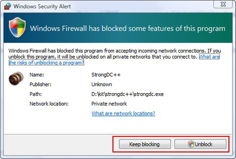 il firewall di Windows continua ad allontanarsi da Vista