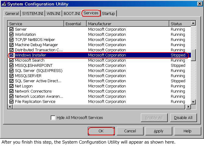 Windows instalacja oprogramowania usługa Windows Vista