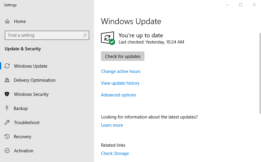 il programma di installazione di Windows è bloccato sulla raccolta delle informazioni richieste