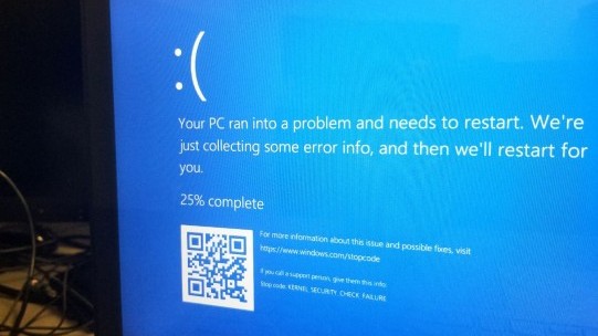 la actualización de Windows bloquea todo mi sistema