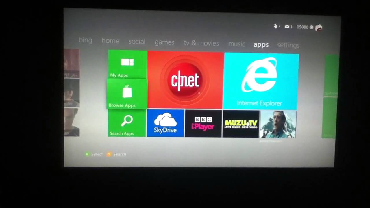 youtube op xbox 360 fout 4004